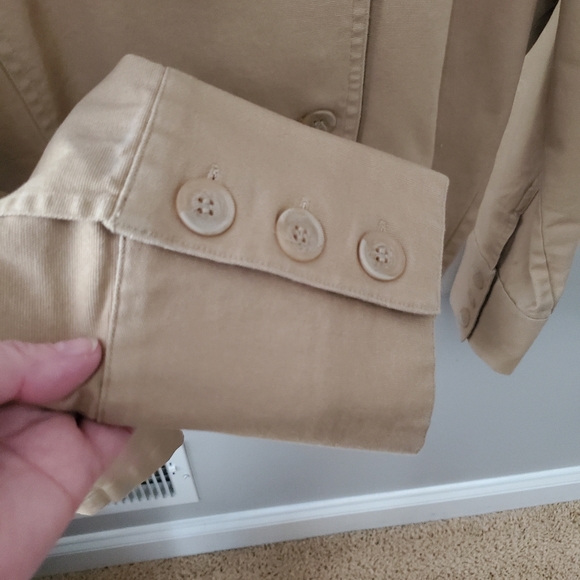 Ralsey double- breasted camel blazer - Picture 4 of 7